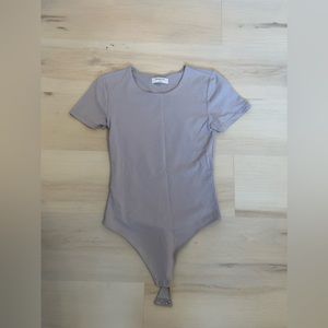 Grey Aritzia bodysuit. Size small